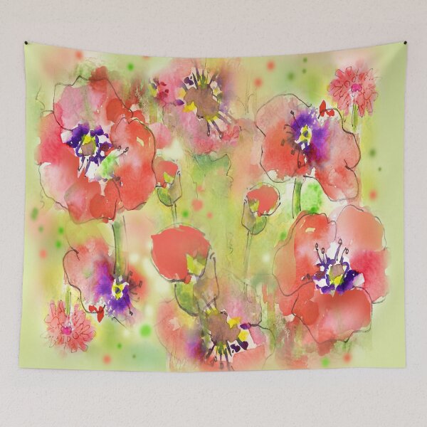 Item preview, Oh Poppies! designed and sold by Trish Murtha.