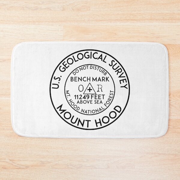 Item preview, Mount Hood Benchmark Bench Mark National Forest Cascade Range Cascades 2 designed and sold by DESTINATIONS DECAL.