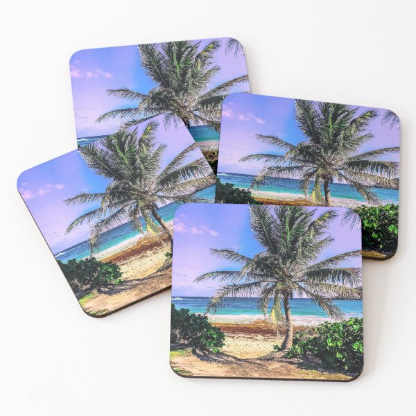 Item preview, Palm Tree Island Sandy Beach designed and sold by ultimatedigital.