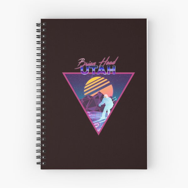 Artikelvorschau, Retro Vaporwave Skiberg | Brian Head Utah | Hemden, Aufkleber und mehr! entworfen und verkauft von KlehmInTime.