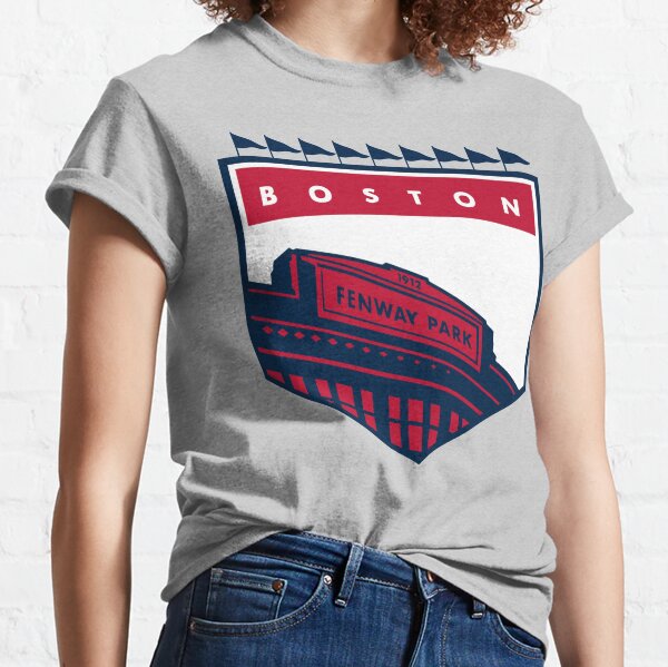 Boston Red Sox - Fenway Park (Natural) Team Colors T-Shirt