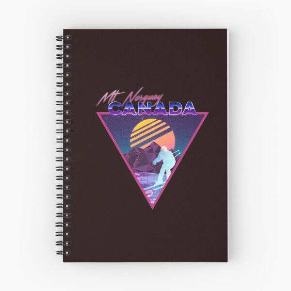 Artikelvorschau, Retro-Vaporwave-Skiberg | Mt. Norquay, Kanada | Shirts, Aufkleber und mehr! entworfen und verkauft von KlehmInTime.