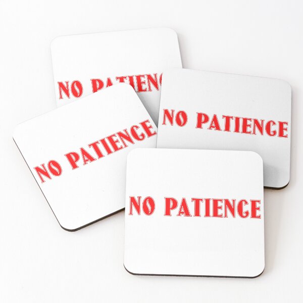 Item preview, No Patience Red designed and sold by torontoraps5.