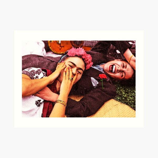 Chavela y Frida Lámina artística