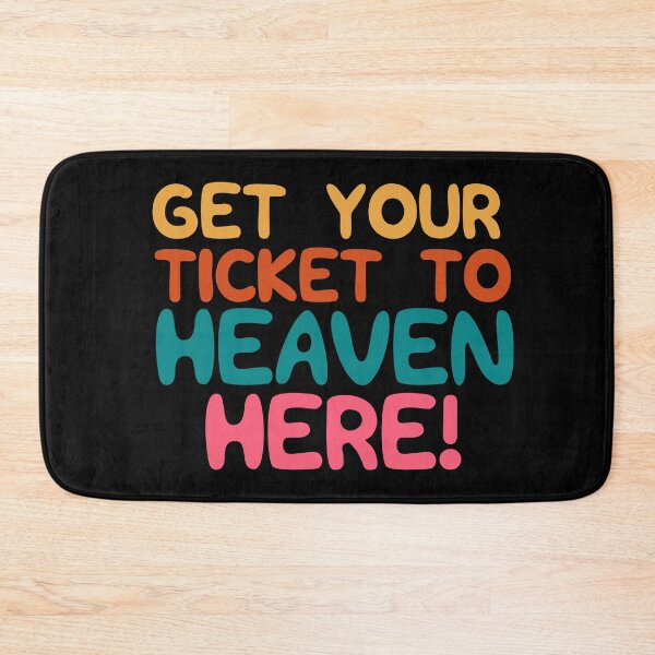 Item preview, Get your ticket to heaven here dark vintage designed and sold by Scoopivich.