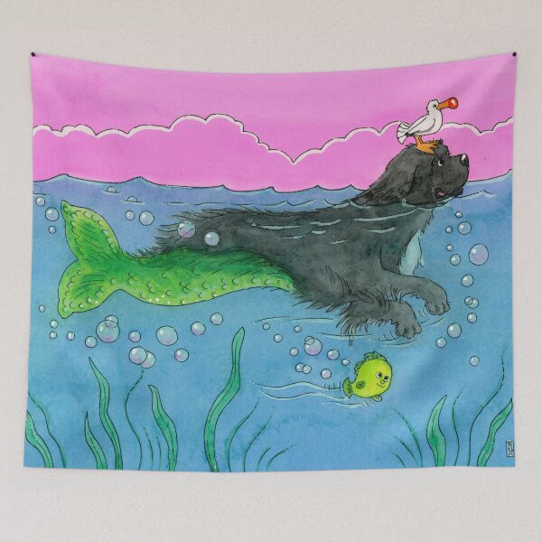 Item preview, The Little Merdog designed and sold by S.O.S.  Terre-neuve Québec Newf Rescue.
