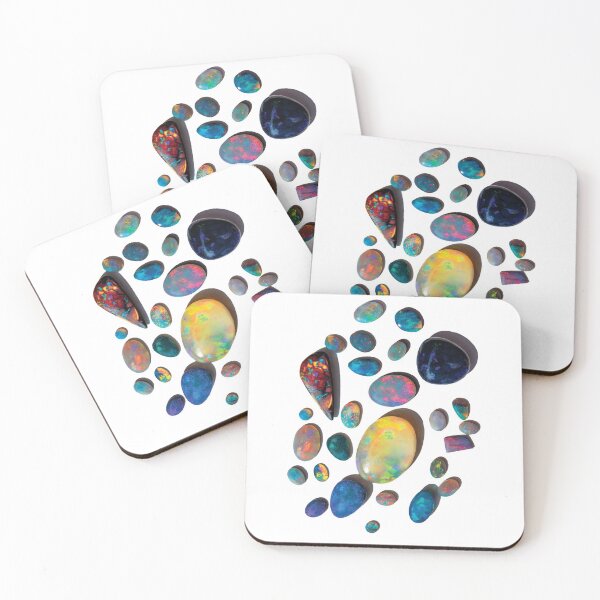 Item preview, Australian Black, dark and Boulder Opals designed and sold by darkydoors.