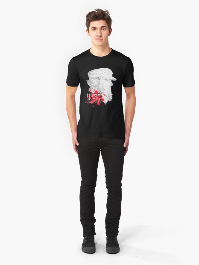 Alternate view of House Snark: Your Favorite Characters Die Slim Fit T-Shirt