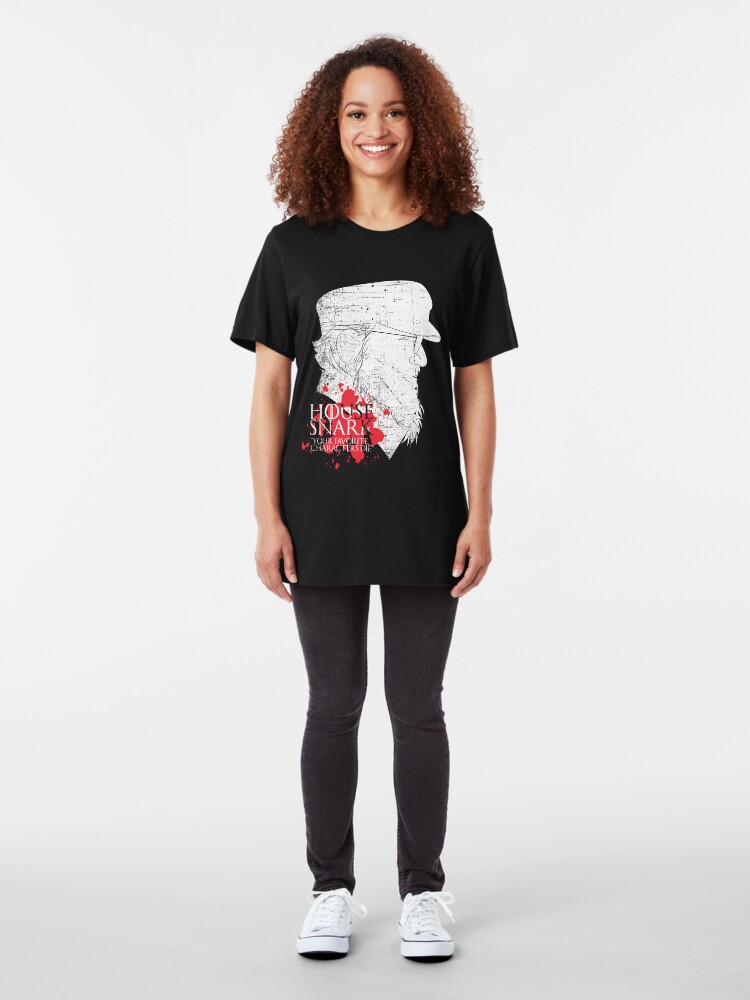 Alternate view of House Snark: Your Favorite Characters Die Slim Fit T-Shirt