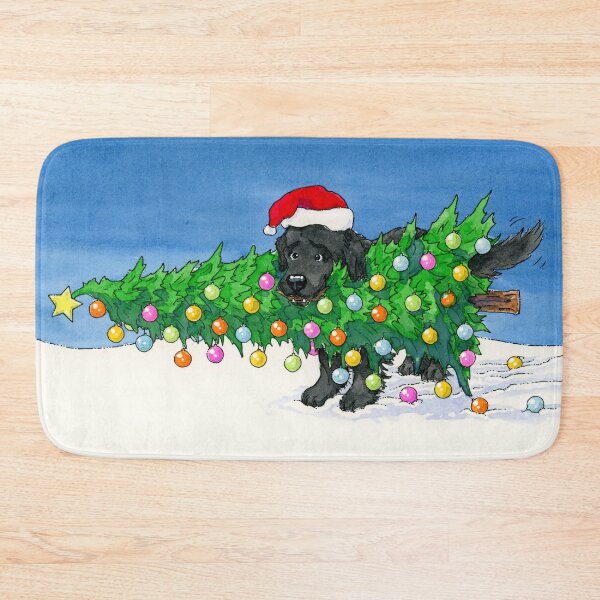 Item preview, The Christmas Newfie designed and sold by S.O.S.  Terre-neuve Québec Newf Rescue.
