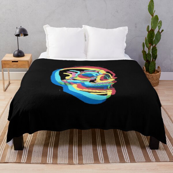Item preview, Colorful 3D Glitch Skull designed and sold by EightWinds.