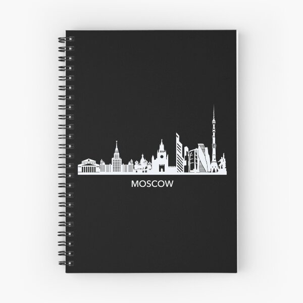 Artikelvorschau, Moskauer Skyline Kunst entworfen und verkauft von Elenia Design.