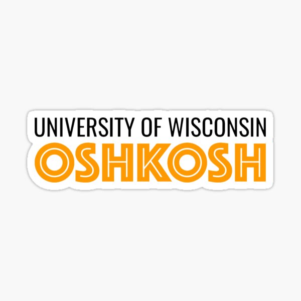 UW Oshkosh Sticker