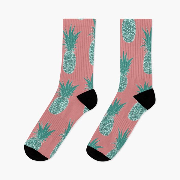 Item preview, Pineapple Sorbet (pink) designed and sold by The Wallpaper Files.