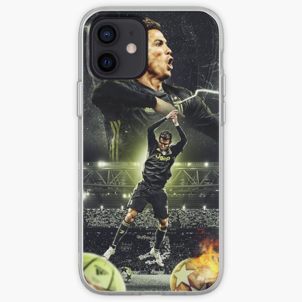 Ilustración de Ronaldo Funda blanda para iPhone
