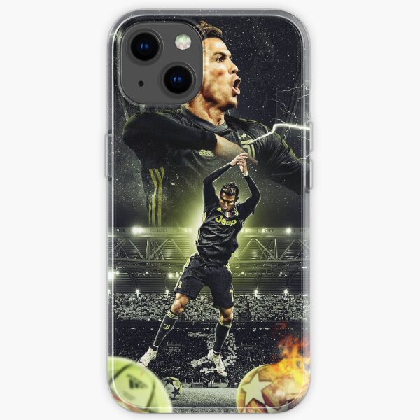 Ronaldo Illustration iPhone Soft Case