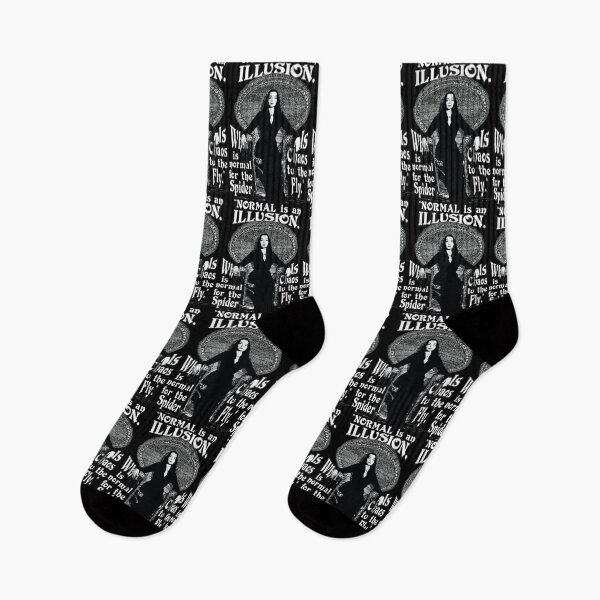 Item preview, Morticia Addams-"Normal Is An Illusion..." designed and sold by torg.