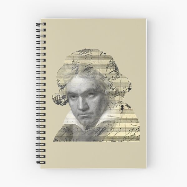 Item preview, Beethoven Sheet Music Double Exposure designed and sold by Rainfalling.
