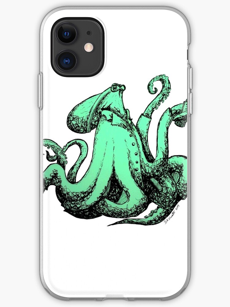 Drunk Octopus iPhone 11 case Drunk Octopus iPhone 11 case