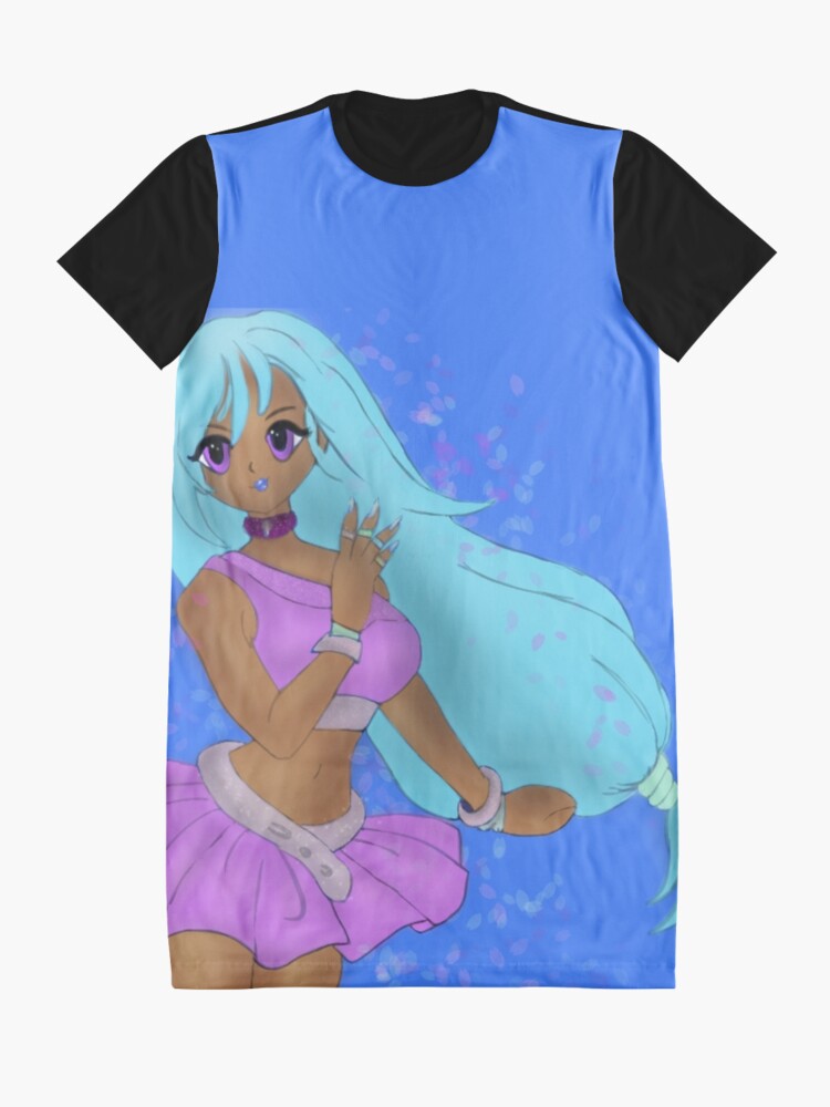 "Anime Girl" Graphic T-Shirt Dress for Sale by Knottygirl | Redbubble