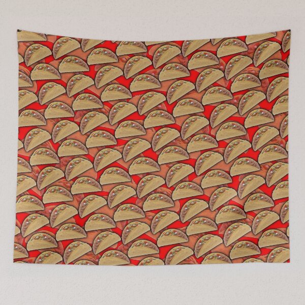 Item preview, Tacos Pattern designed and sold by creepyjoe.