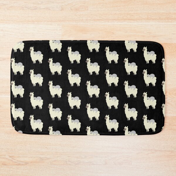 Item preview, Cute & Funny Sloth Riding Llama Best Friends Tile Pattern designed and sold by perfectpresents.
