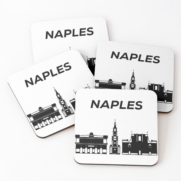 Item preview, Naples Skyline, Italy  designed and sold by marosharaf.