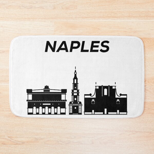 Item preview, Naples Skyline, Italy  designed and sold by marosharaf.