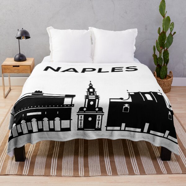 Item preview, Naples Skyline, Italy  designed and sold by marosharaf.