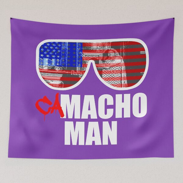 Item preview, Camacho Man (White) designed and sold by SFXmedia.