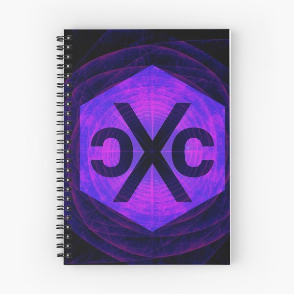 Item preview, Fractal Purple Rose cXc Logo | cXc Stickers, Shirts & More designed and sold by CurrentXChange.