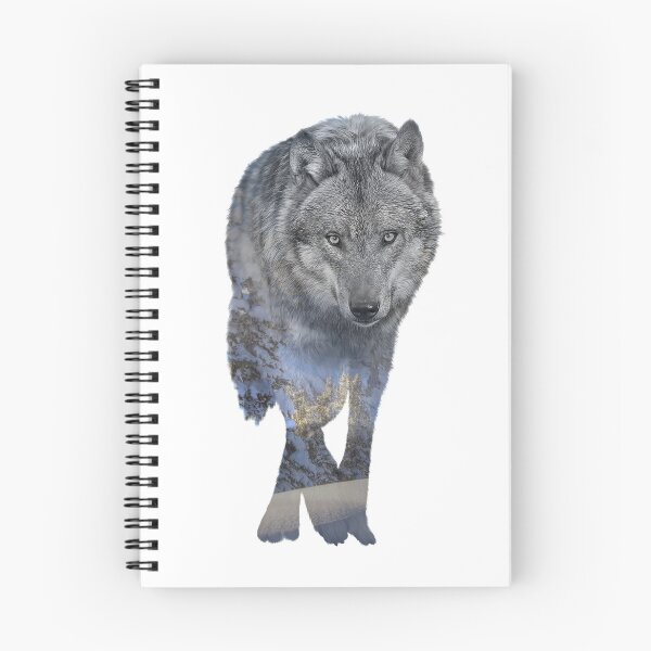 Item preview, Winter Wolf Double Exposure designed and sold by Rainfalling.