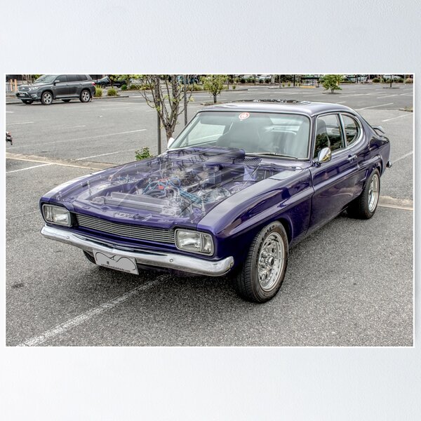 Item preview, Misted bonnet Ford Capri with reverse cowling designed and sold by Cars around Adelaide.