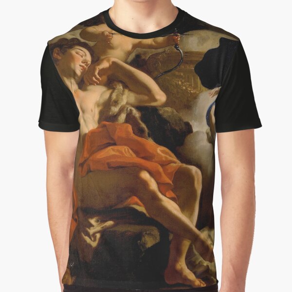 Francesco Solimena-Diana and Endymion Graphic T-Shirt