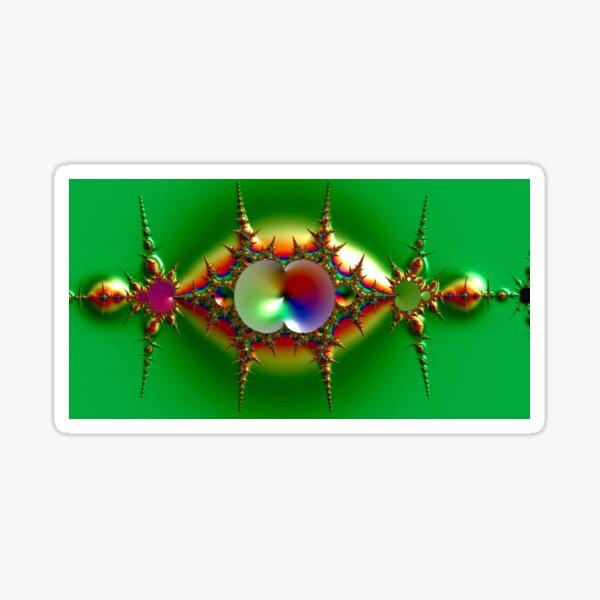 Green Gem Sticker