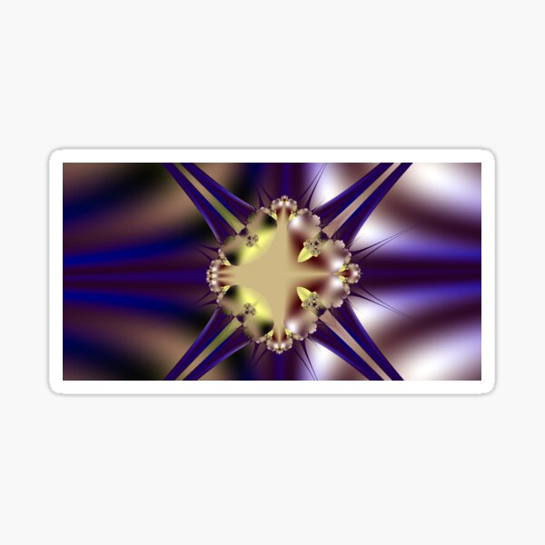 Purple Diamonds Sticker