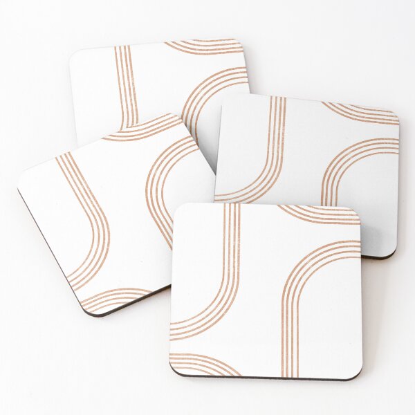 Item preview, Mid Century Modern 1 - Geometrical Abstract - Minimal Print - Terracotta Abstract - Burnt Sienna designed and sold by Studio Grafiikka.