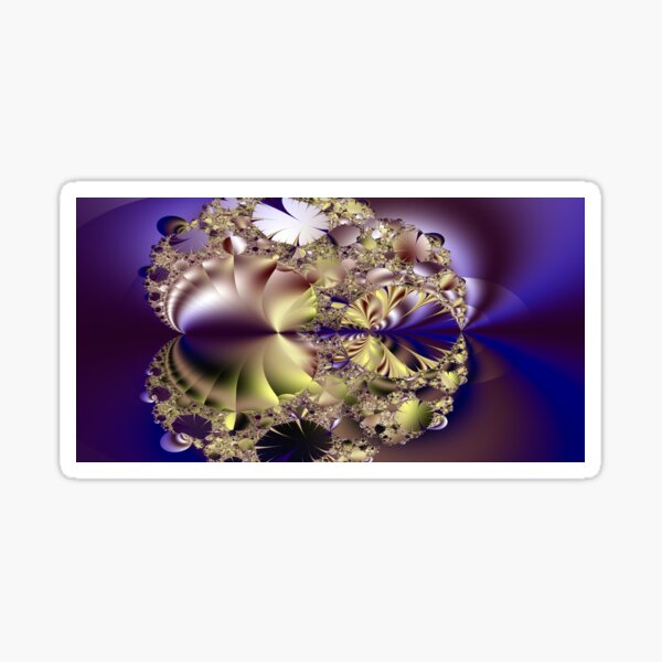 Queen's purple gems Sticker