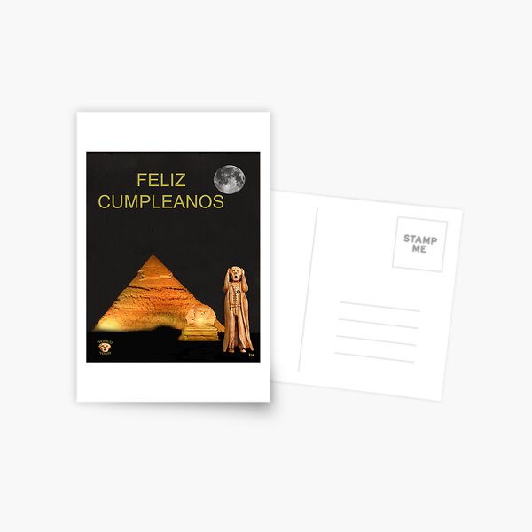 Cartes Postales Sur Le Theme Feliz Cumpleanos Redbubble