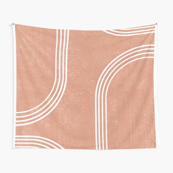 Item preview, Mid Century Modern 2 - Geometrical Abstract - Minimal Print - Terracotta Abstract - Burnt Sienna designed and sold by Studio Grafiikka.