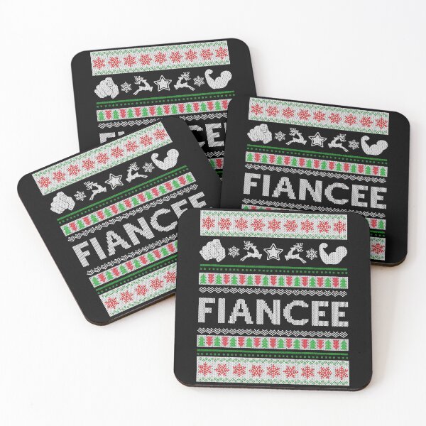Item preview, Fiancee ugly christmas gift idea Xmas gift for Fiancee designed and sold by LoveEveryWear.
