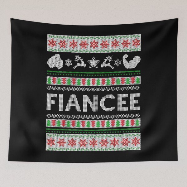 Item preview, Fiancee ugly christmas gift idea Xmas gift for Fiancee designed and sold by LoveEveryWear.