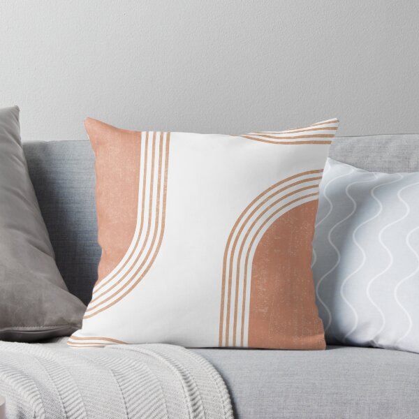 Item preview, Mid Century Modern 4 - Geometrical Abstract - Minimal Print - Terracotta Abstract - Burnt Sienna designed and sold by Studio Grafiikka.