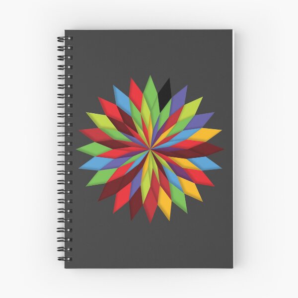 Item preview, Pi spectral flower: Harmonious play of colors in mathematical art designed and sold by Adriano Fattizzo.