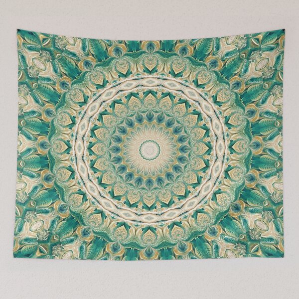 Item preview, Flower Of Life Mandala (Mint Kisses) designed and sold by Mandala Of Life.
