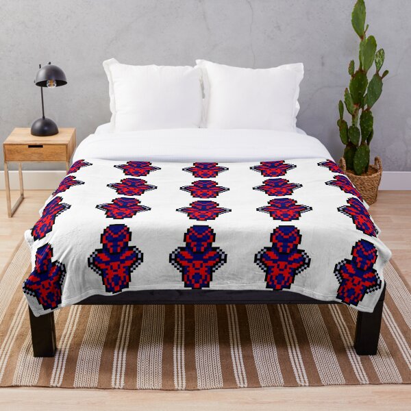 Spider Man Throw Blankets Redbubble - be spiderman roblox bedding spiderman news games games