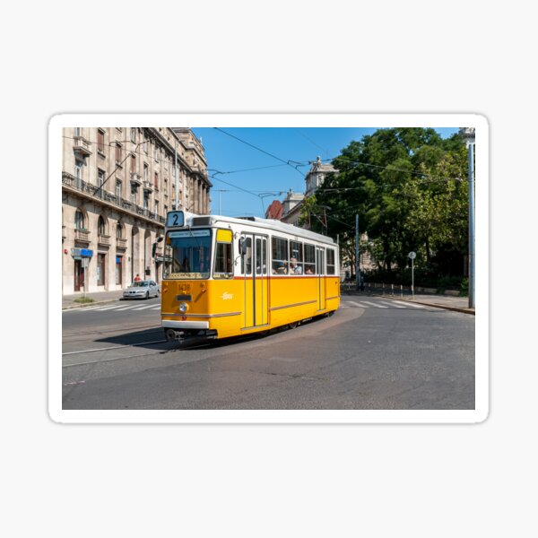 Aperçu de l'œuvre Célèbre tramway deux à Budapest créée et vendue par Ulysse Pixel.