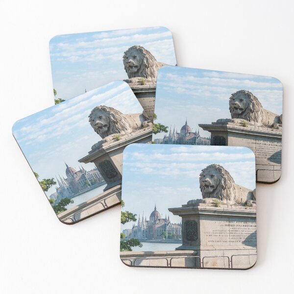 Item preview, Chain Bridge lion's and Parliament of Budapest designed and sold by Ulysse Pixel.