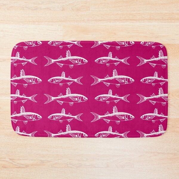 Item preview, Fuchsia Fish designed and sold by The Wallpaper Files.