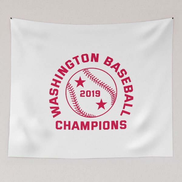 Artikelvorschau, Washington Baseball (Meister 2019) entworfen und verkauft von countercolour.